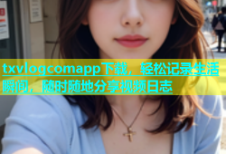 txvlogcomapp下载，轻松记录生活瞬间，随时随地分享视频日志