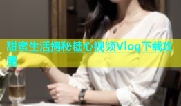 甜蜜生活揭秘糖心视频Vlog下载攻略