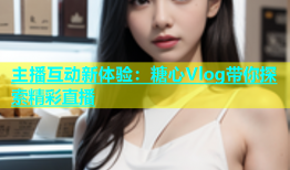 主播互动新体验：糖心Vlog带你探索精彩直播