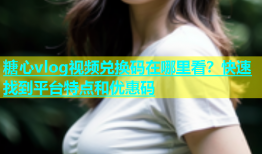 糖心vlog视频兑换码在哪里看？快速找到平台特点和优惠码