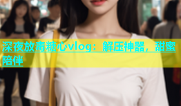 深夜放毒糖心vlog：解压神器，甜蜜陪伴