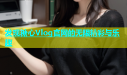 发现糖心Vlog官网的无限精彩与乐趣