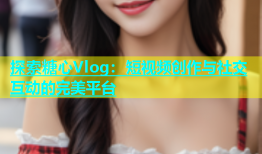 探索糖心Vlog：短视频创作与社交互动的完美平台