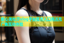 糖心美杜莎vlog平台官方入口高清无广告互动体验