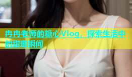 冉冉老师的糖心Vlog，探索生活中的甜蜜瞬间