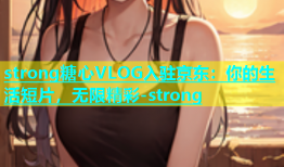 strong糖心VLOG入驻京东：你的生活短片，无限精彩-strong