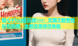 糖心Vlog精简版ios：无限次数看精彩短视频，全新改版等你体验