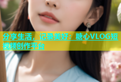 分享生活，记录美好：糖心VLOG短视频创作平台