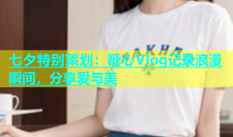 七夕特别策划：糖心Vlog记录浪漫瞬间，分享爱与美