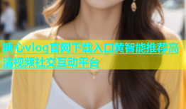 糖心vlog官网下载入口黄智能推荐高清视频社交互动平台