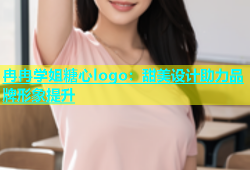 冉冉学姐糖心logo：甜美设计助力品牌形象提升