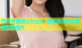 冉冉学姐糖心logo：甜美设计助力品牌形象提升