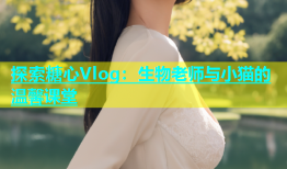 探索糖心Vlog：生物老师与小猫的温馨课堂