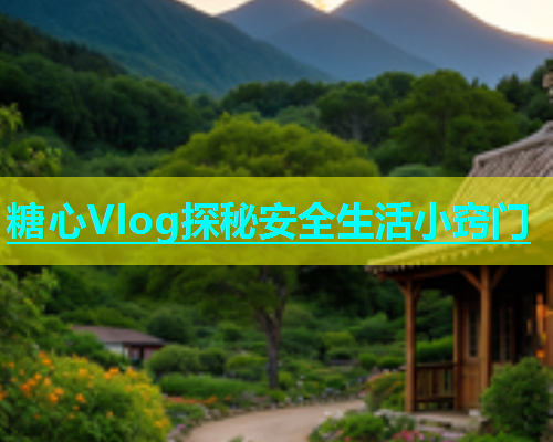 糖心Vlog探秘安全生活小窍门