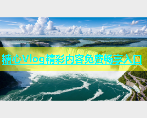 糖心Vlog精彩内容免费畅享入口