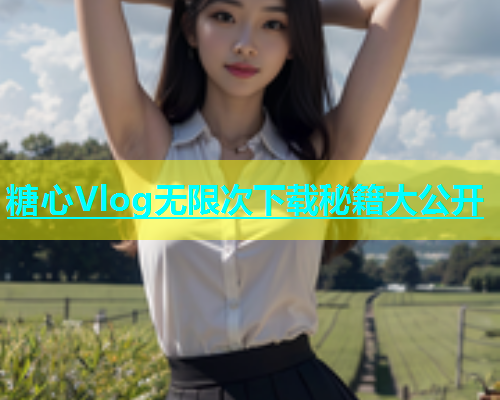 糖心Vlog无限次下载秘籍大公开