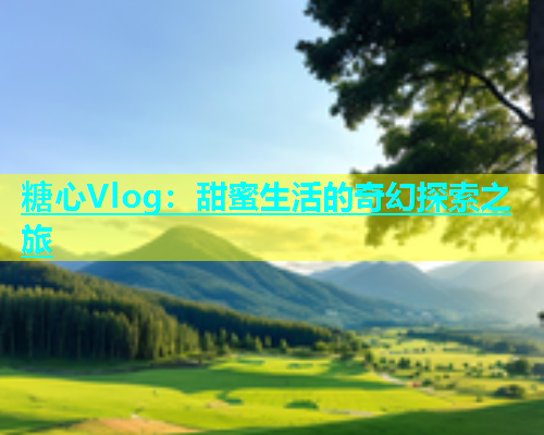 糖心Vlog：甜蜜生活的奇幻探索之旅