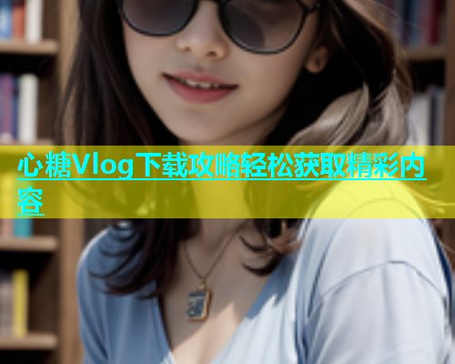 心糖Vlog下载攻略轻松获取精彩内容