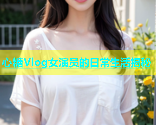 心糖Vlog女演员的日常生活揭秘