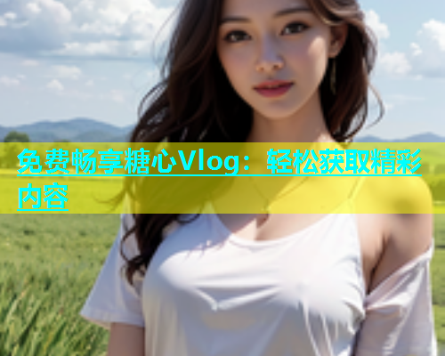 免费畅享糖心Vlog：轻松获取精彩内容