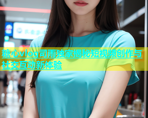 糖心vlog司雨独家揭秘短视频创作与社交互动新体验